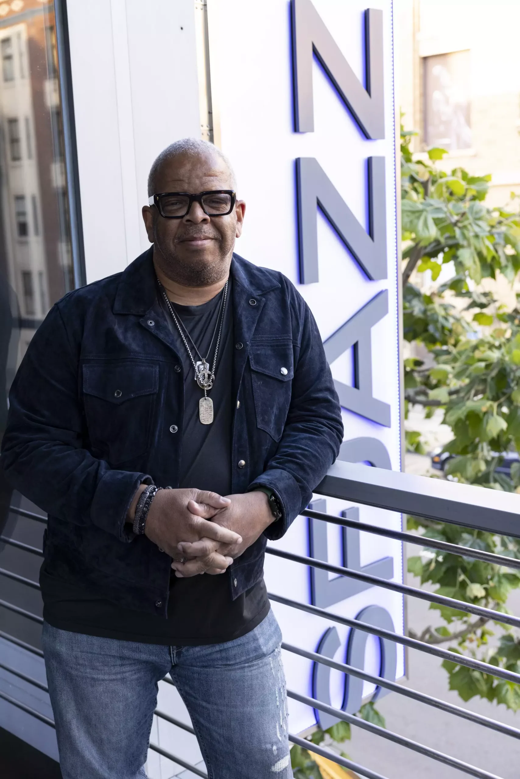 Terence Blanchard, the new Executive Artistic Director of SFJAZZ, at the SFJAZZ Center in San Francisco.
